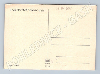 Pohlednice My tři králové Mikoláš Aleš ČSR Orbis (M19388)