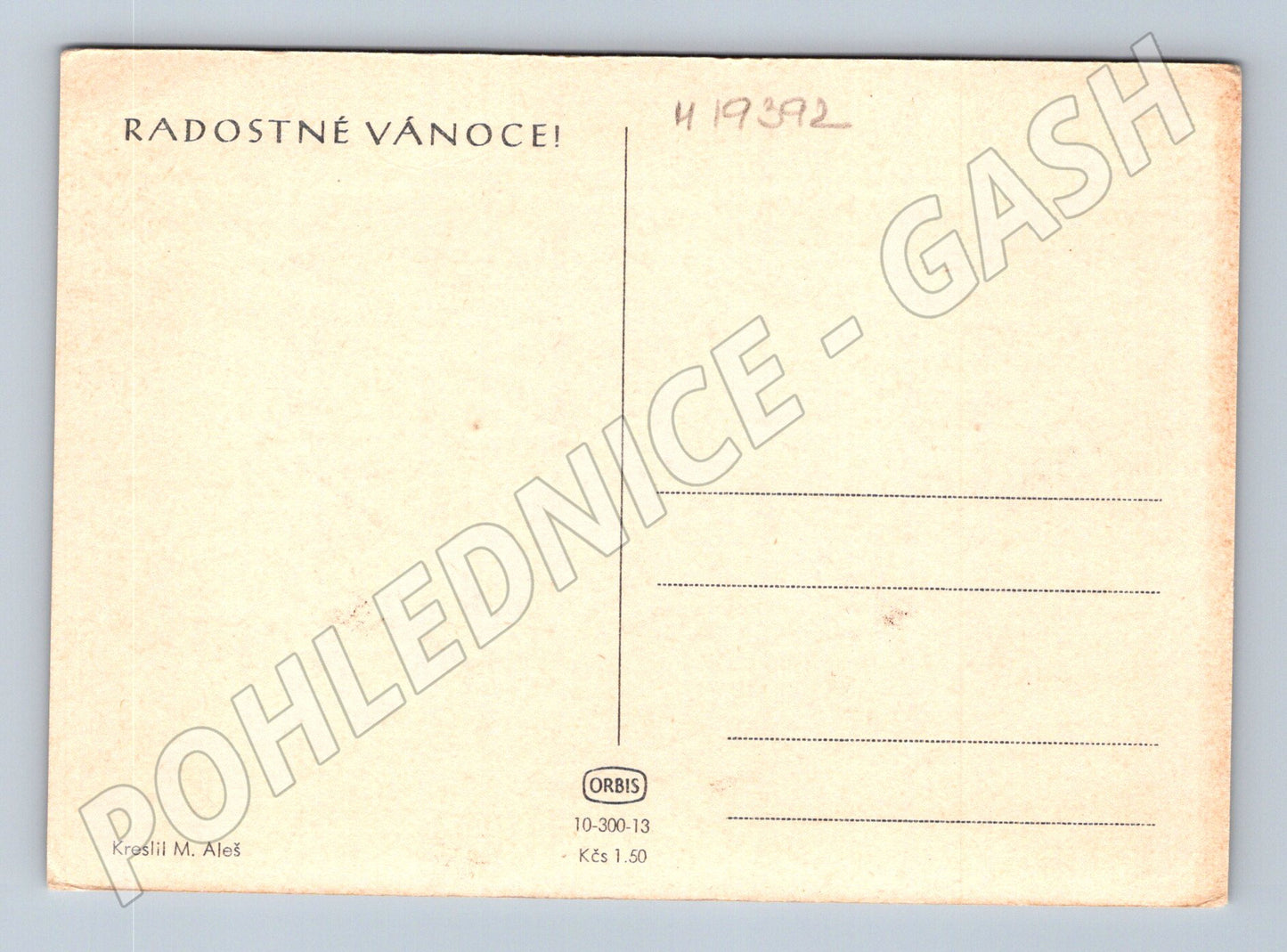 Pohlednice Historická vánoční sv Dorota ilustrace M Aleš (M19392)