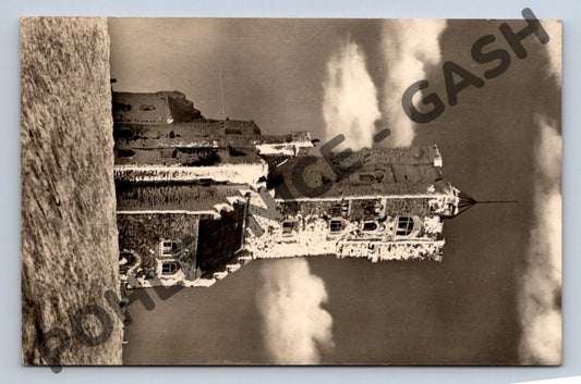 Pohlednice Jeseníky rozhledna na Pradědu ČB zaslaná 1943 (M1943)
