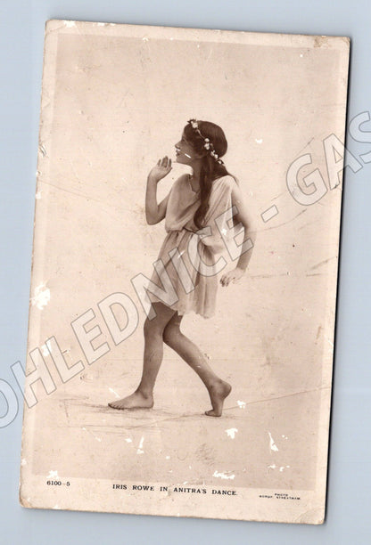 Pohlednice Iris Rowe Anitřin tanec tanečnice Británie (M19457)