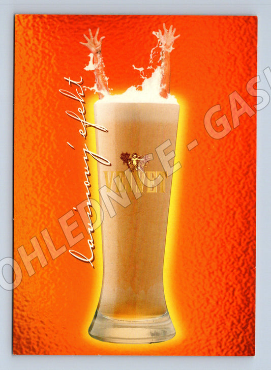 Pohlednice Velvet pivo sběratelská neprodejná (M19473)