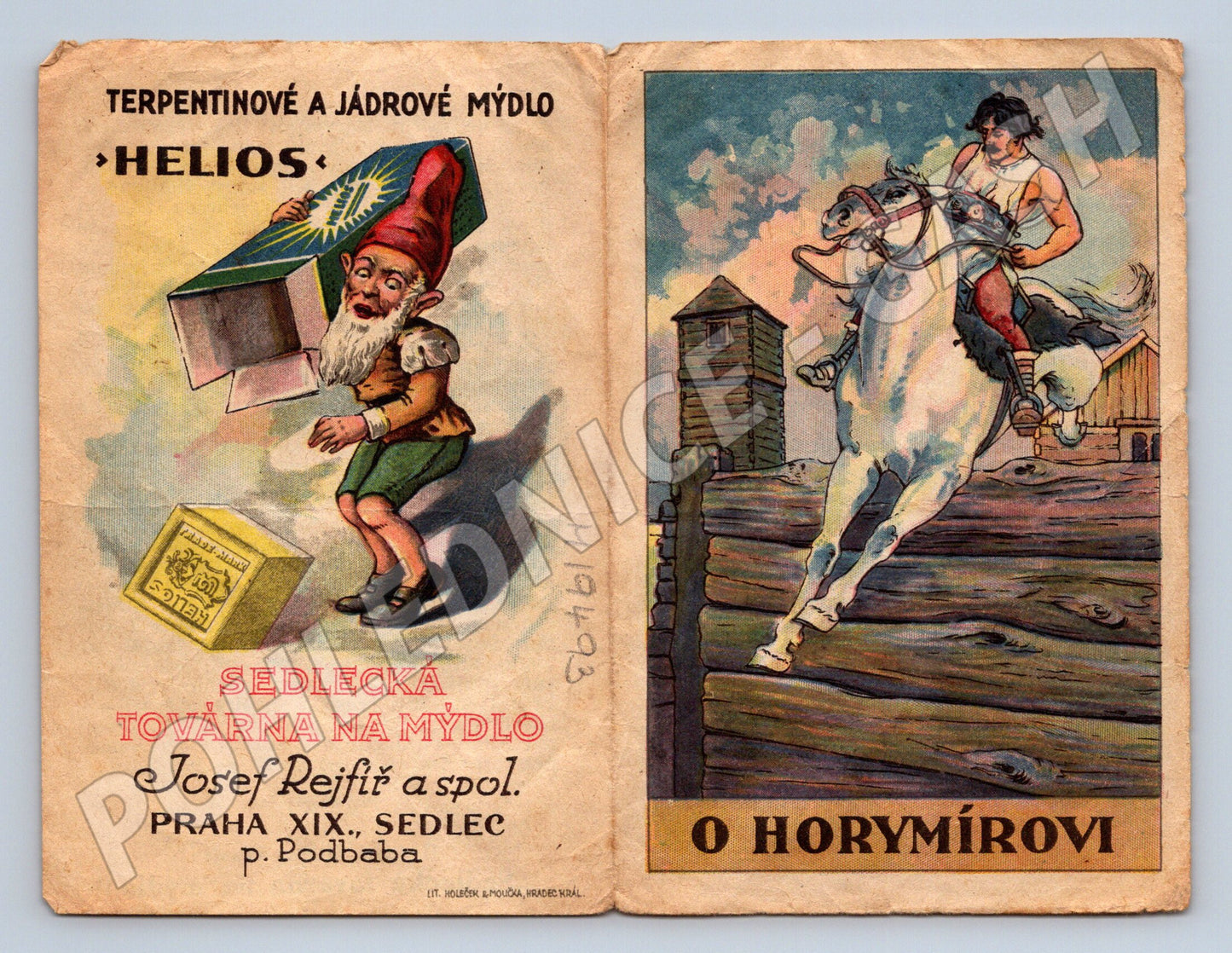 Pohlednice O Horymírovi Sedlecká továrna na mýdlo (M19493)