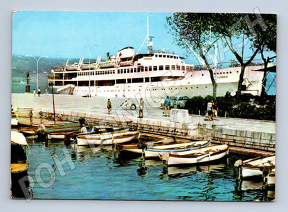 Pohlednice Opatija Istrie parník Jadran Jugoslávie 1971 (M19507)