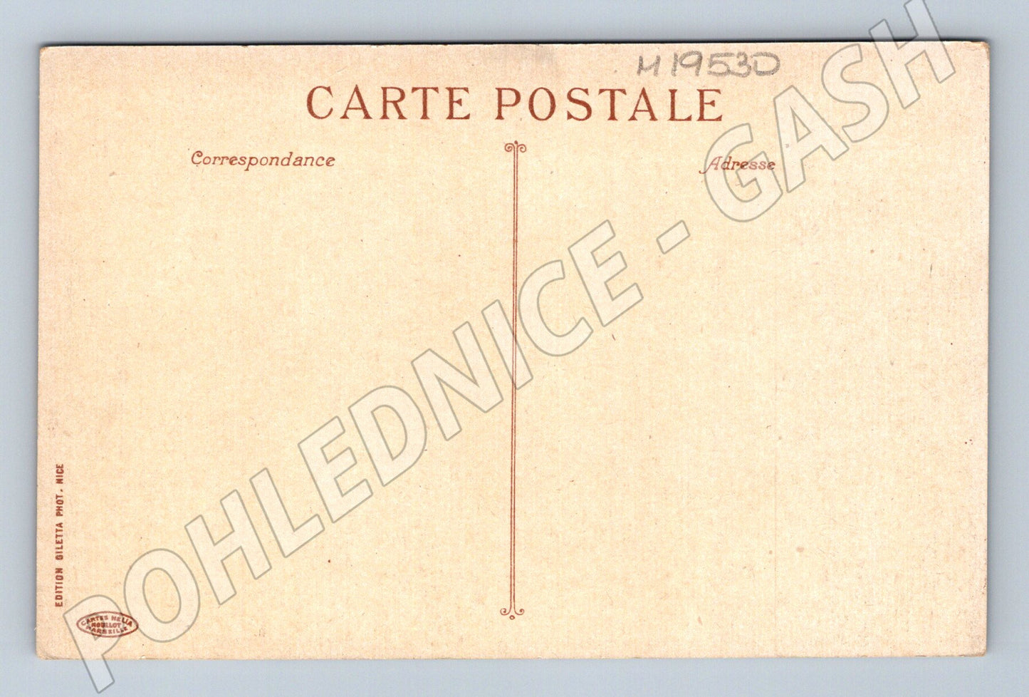 Pohlednice Nice Francie Baie des Anges pláž loď kolorovaná (M19530)