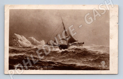Pohlednice loď v polárním moři Clóa i Ishavet Haaland (M19543)