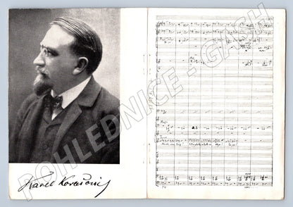 Pohlednice Antonín Dvořák Rusalka Národní divadlo Praha 1901 (M19557)