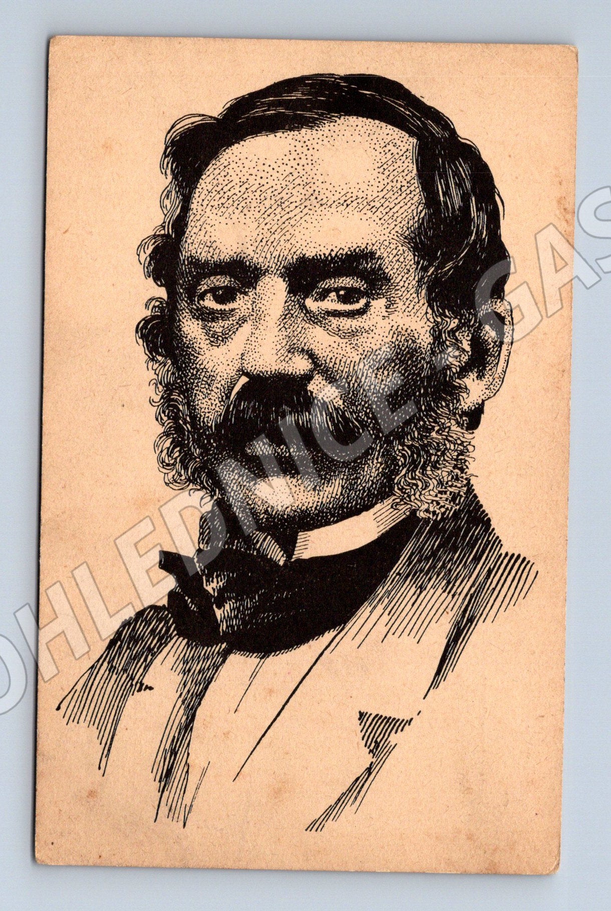 Pohlednice František Škroup Naši bohatýři perokresba Kulhánek (M19562)