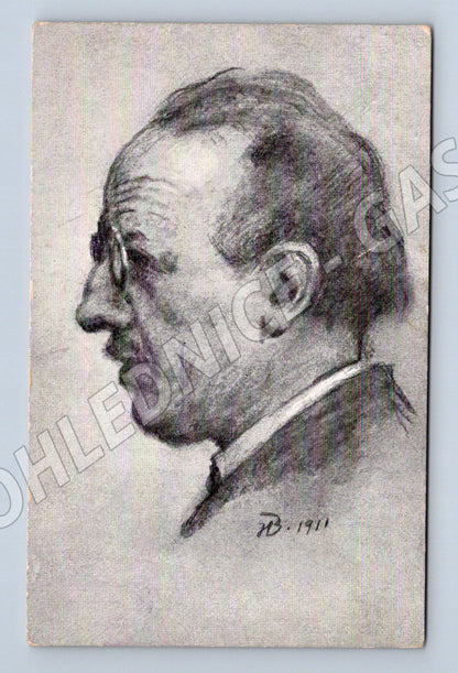 Pohlednice Vítězslav Novák portrét Hugo Boettinger (M19564)