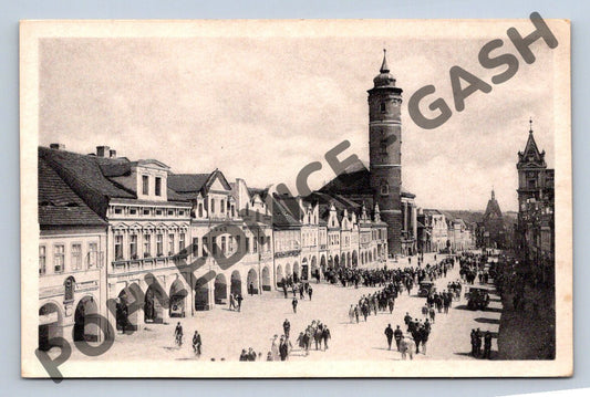 Pohlednice Domažlice historické náměstí (M1957)
