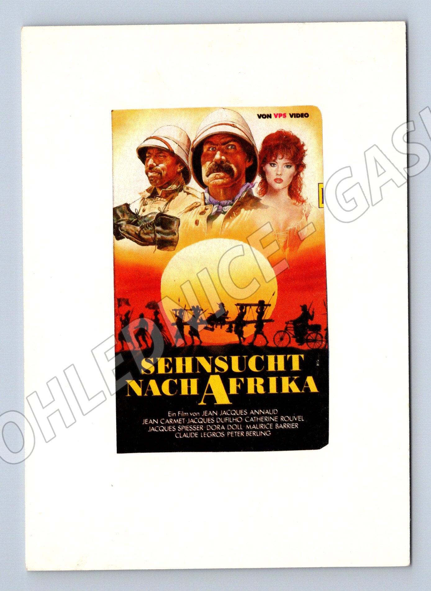 Pohlednice Sehnsucht nach Afrika filmový motiv Afrika (M19575)