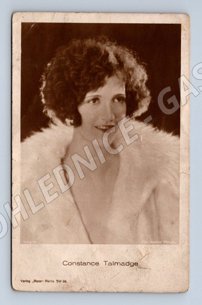 Pohlednice Constance Talmadge filmová herečka Verlag Ross (M19580)