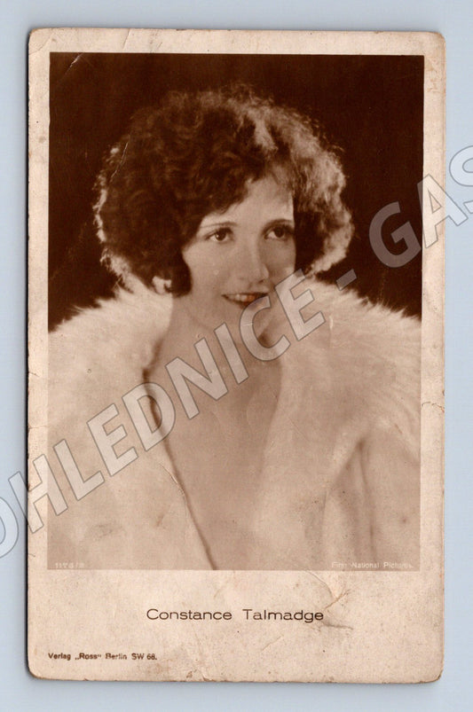 Pohlednice Constance Talmadge filmová herečka Verlag Ross (M19580)