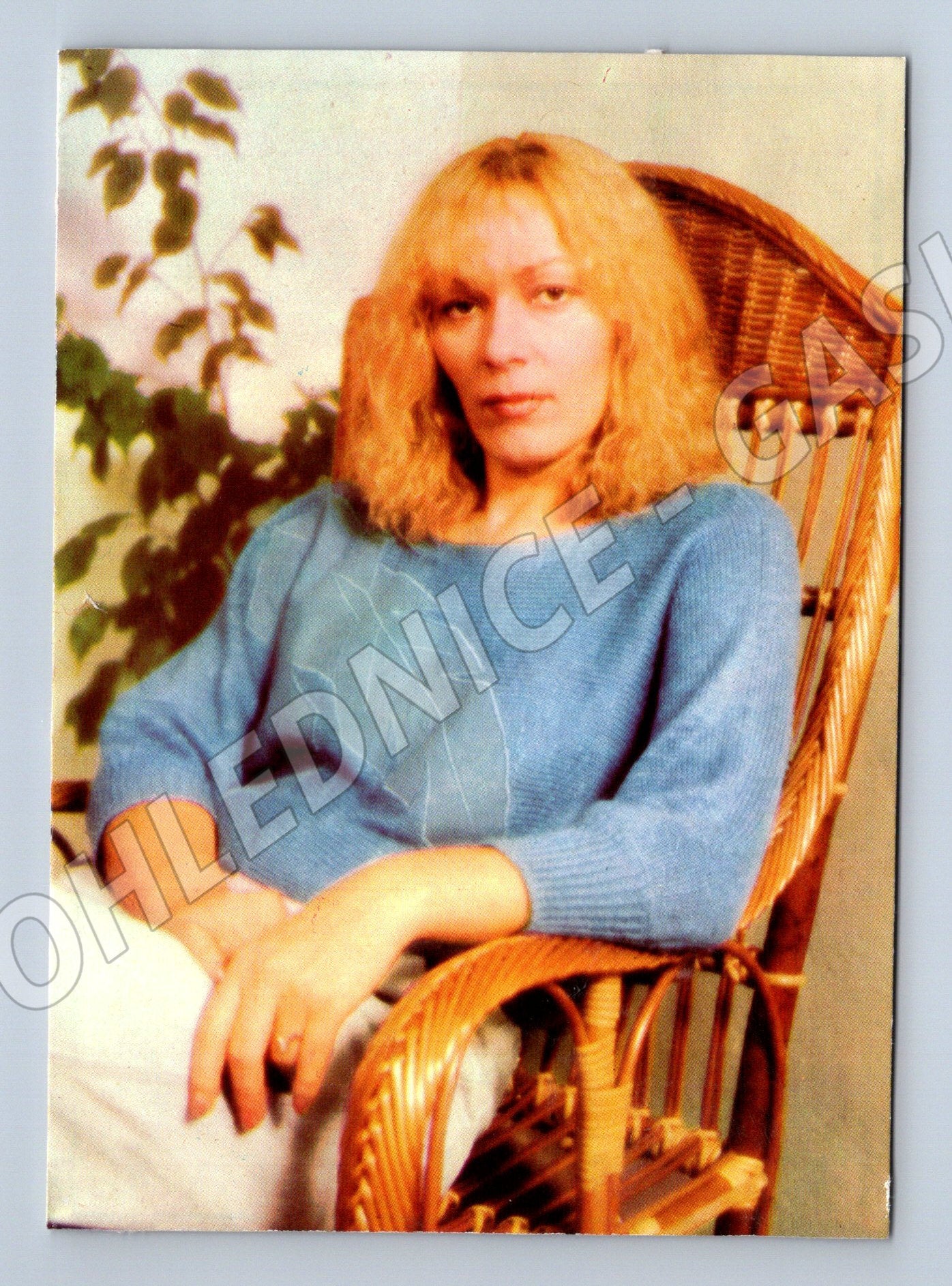 Pohlednice Anna Javorková slovenská herečka (M19583)