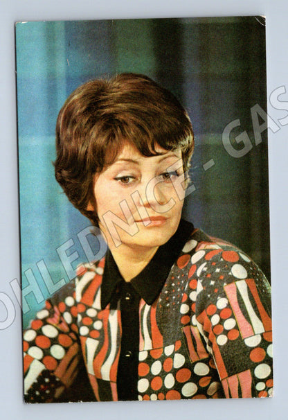 Pohlednice Larisa Lužina sovětská herečka (M19586)