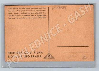 Pohlednice Jarmila Stejskalová filmová hvězda s podpisem 1 po (M19589)