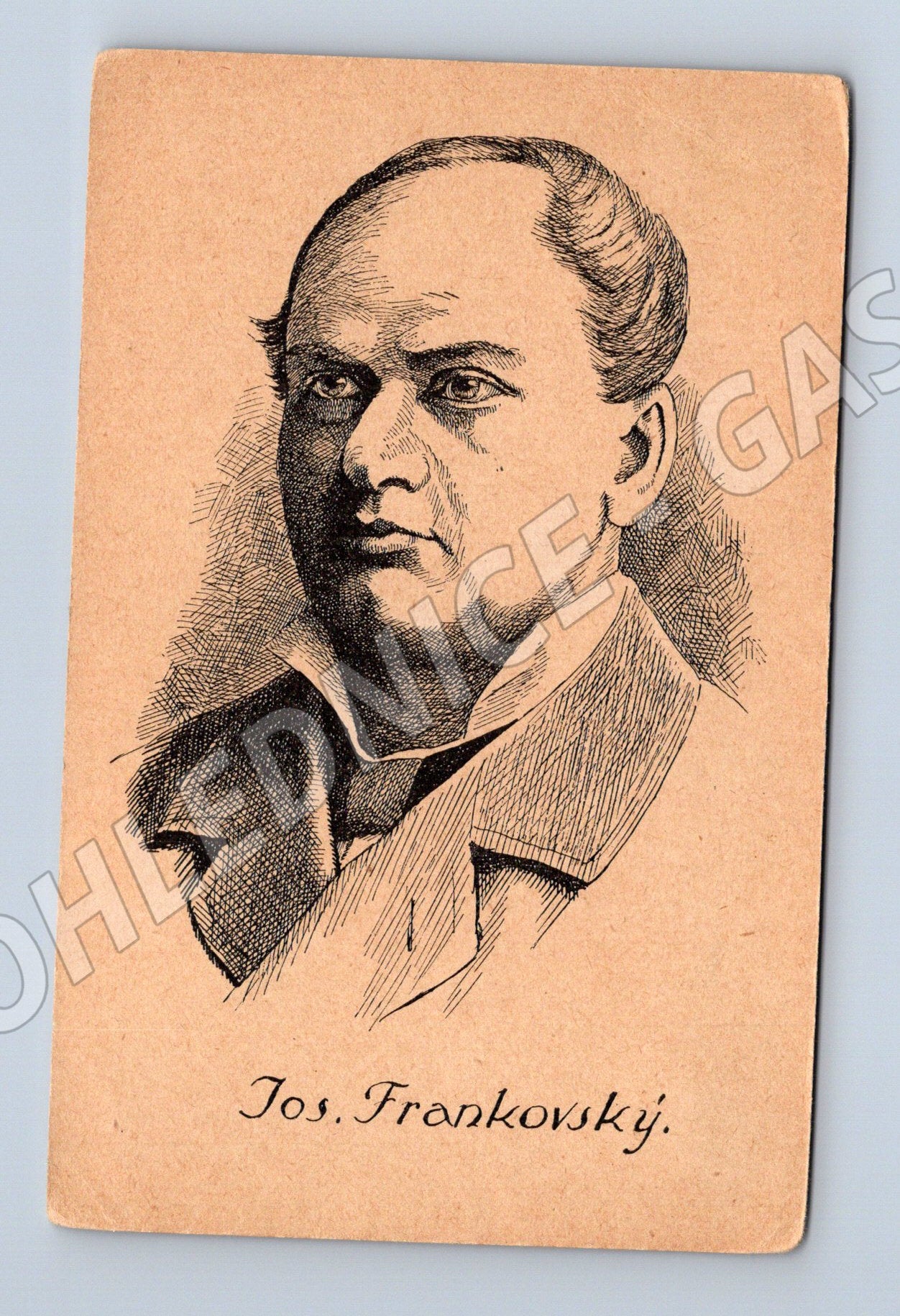 Pohlednice Jos Frankovský kresba R Peithnera (M19591)