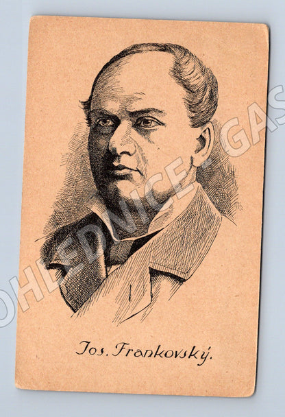Pohlednice Jos Frankovský kresba R Peithnera (M19591)
