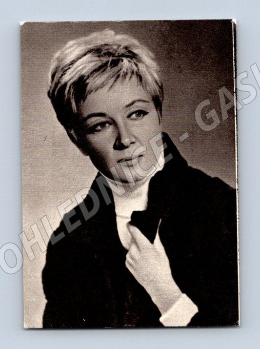 Pohlednice Alla Demidova herečka čb portrét (M19595)