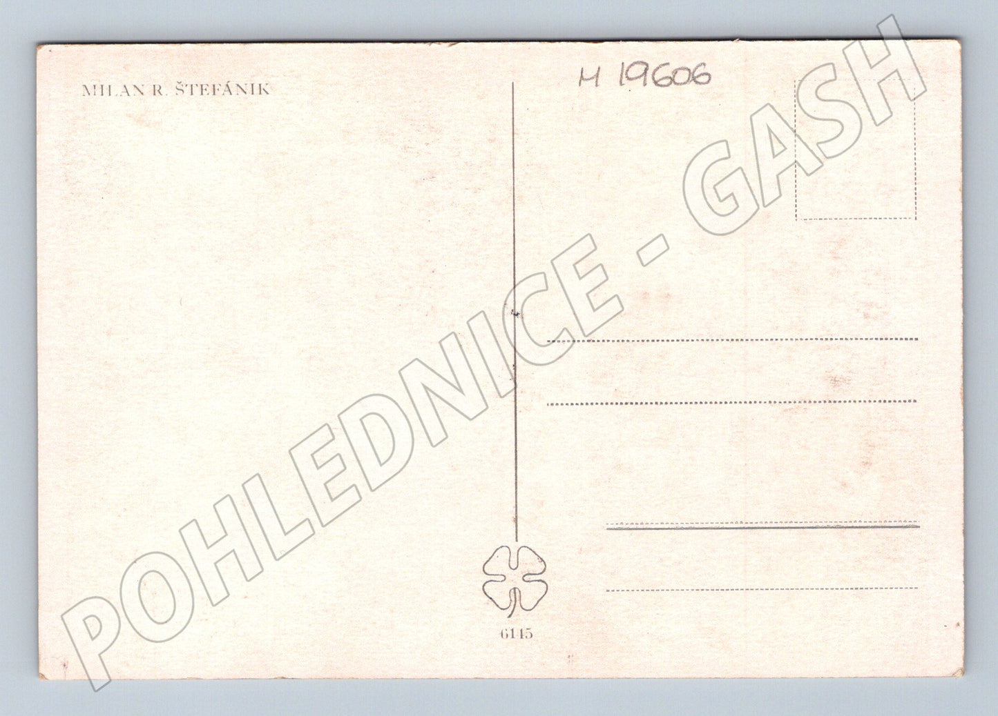 Pohlednice Milan Rastislav Štefánik historická čistá (M19606)