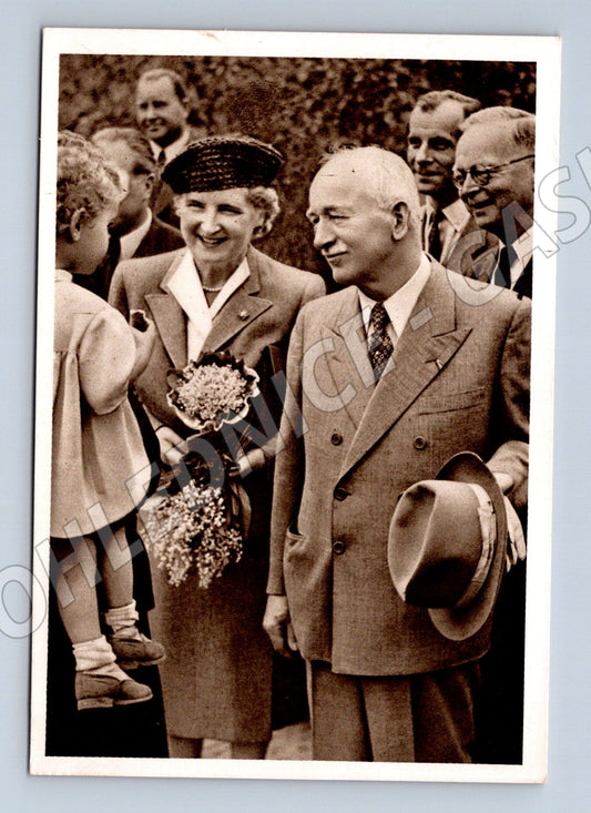 Pohlednice Edvard Beneš s chotí politik sběratelská (M19607)