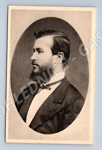 Pohlednice Masaryk sedmadvacetiletý 1877 (M19608)