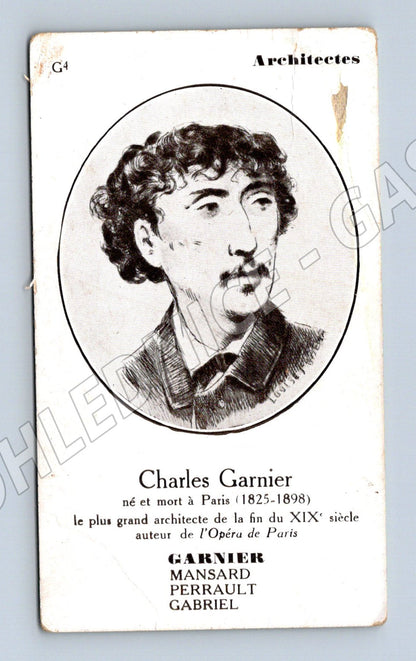 Pohlednice portrét Charles Garnier francouzský architekt (M19610)