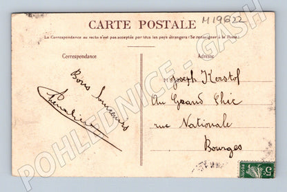 Pohlednice Limoges kasárna vojenský průvod Francie (M19622)