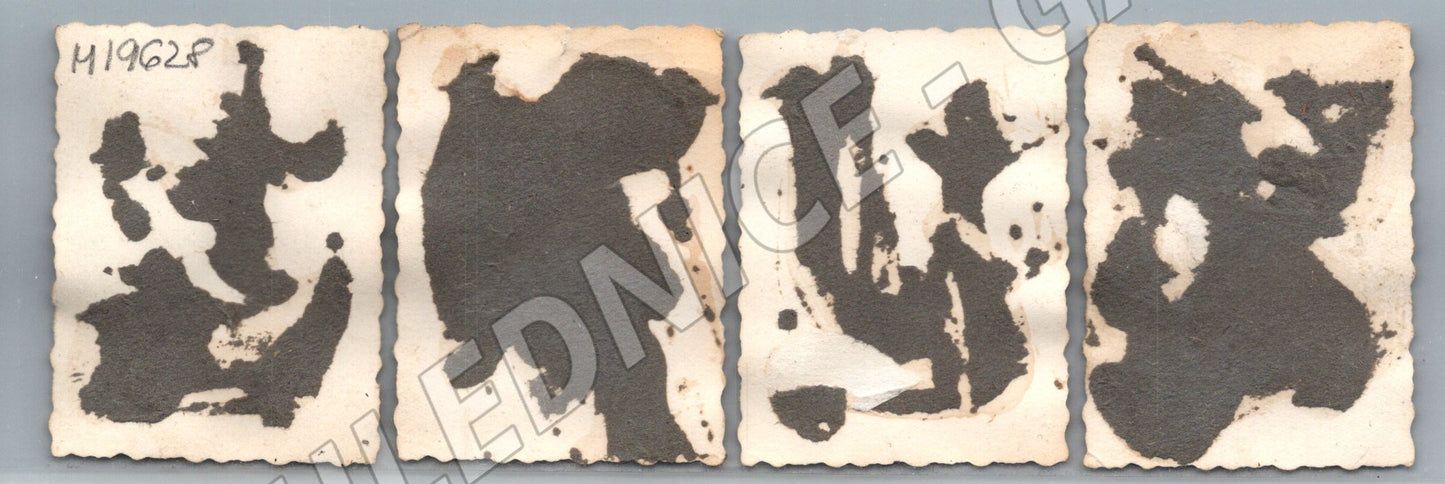 Pohlednice Sada dobových leteckých WWII vojáci cvičná střelni (M19628)