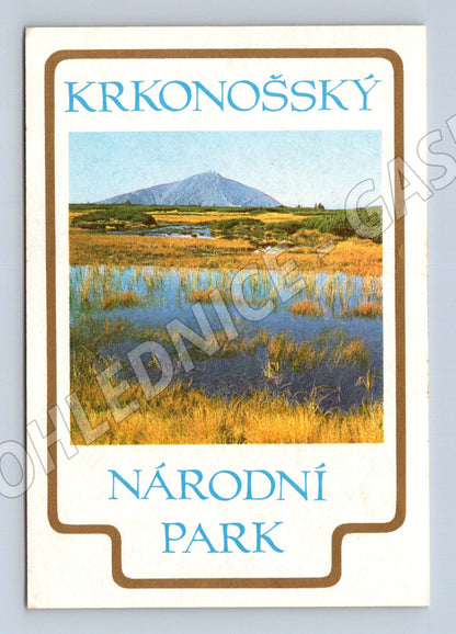 Samolepka Krkonošský národní park malý formát (M19644)