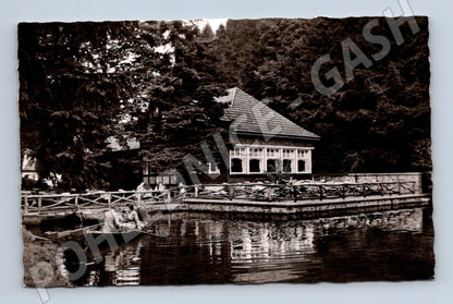 Pohlednice Markusmühle Eifgental loďka na vodě (M19663)