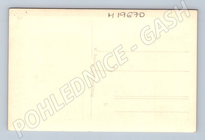 Pohlednice Sylt moře pláž Německo černobílá (M19670)