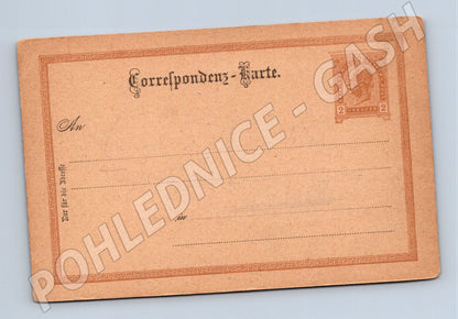 Pohlednice Rakouská korespondenční Vídeň 2 Kreuzer (M19697)