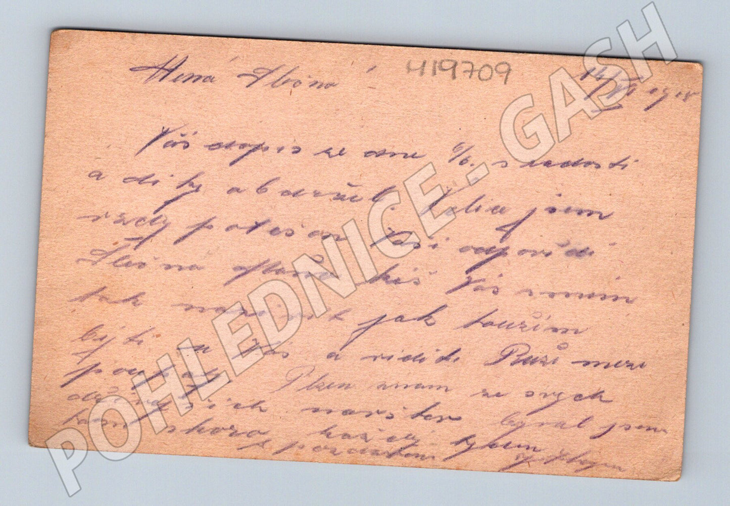 Pohlednice Feldpost Brno malý formát 272 Rakousko-Uhersko 191 (M19709)