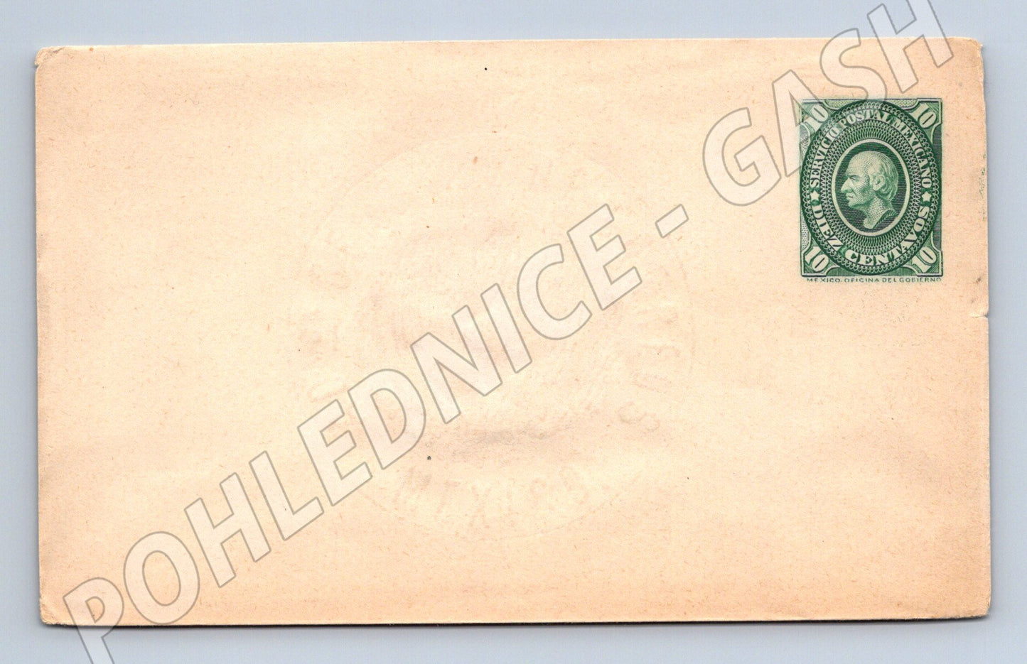 Pohlednice Mexiko poštovní celistvost známka 10c (M19727)