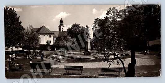 Pohlednice Opava Nové sady kostel sv Václava (M19748)