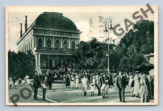 Pohlednice Františkovy Lázně Kurhaus 1929 (M1975)