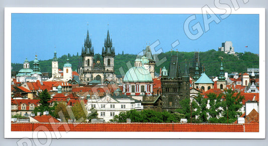 Pohlednice Praha Staroměstské věže velký formát moderní pohle (M19762)