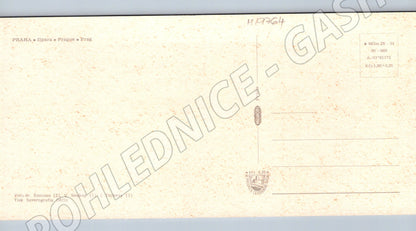 Pohlednice Praha Karlův most Národní divadlo Týnský chrám (M19764)