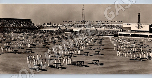 Pohlednice II celostátní spartakiáda Praha Strahov (M19771)