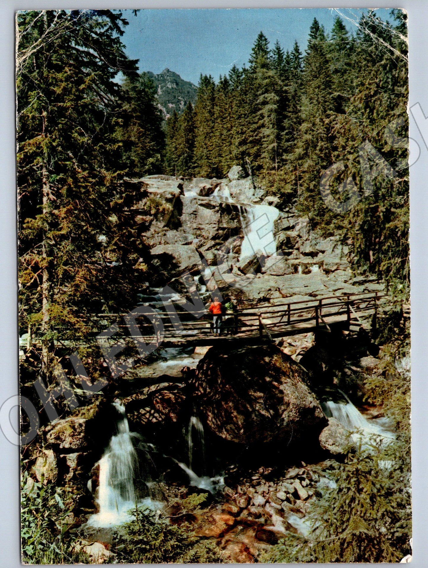 Pohlednice Tatranský národní park Vodopády Studeného potoka 1 (M19772)