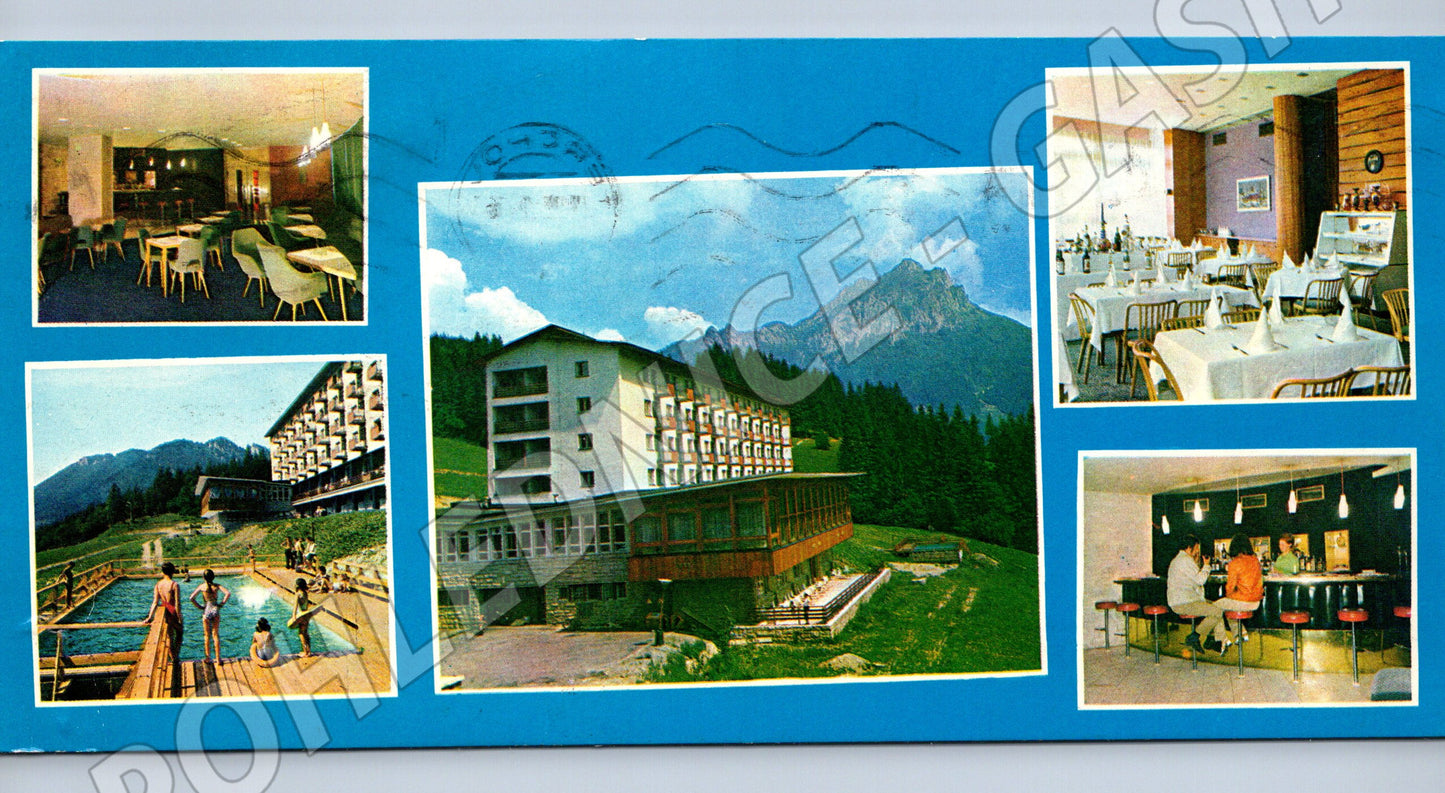 Pohlednice Malá Fatra hotel Boboty odeslaná (M19775)