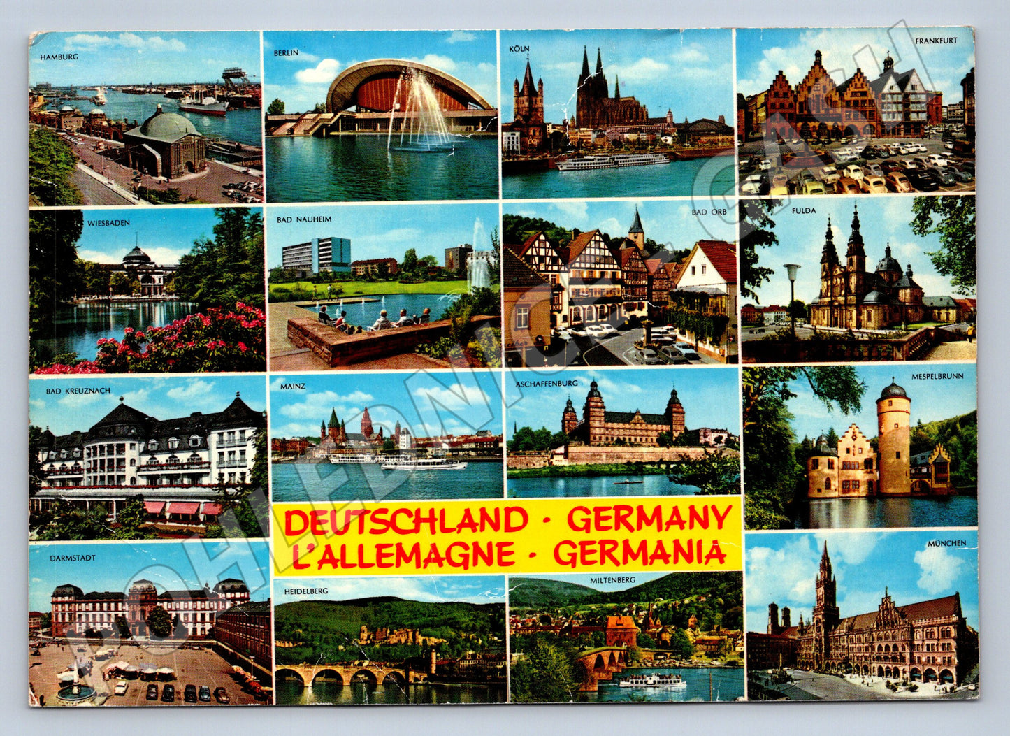 Pohlednice Německo města památky (M19778)