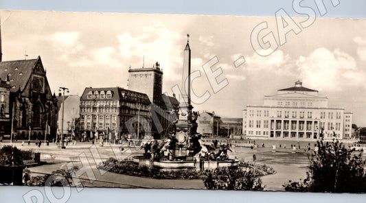 Pohlednice Leipzig Karl-Marx-Platz a opera NDR (M19779)