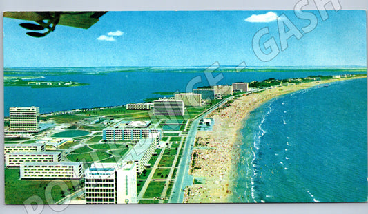 Pohlednice Mamaia Rumunsko letecký pohled na letovisko a pobř (M19783)