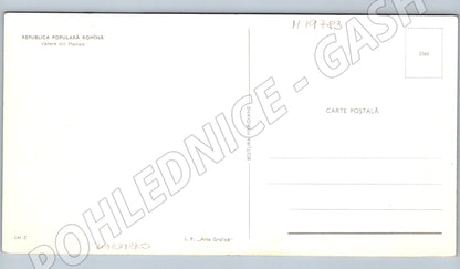 Pohlednice Mamaia Rumunsko letecký pohled na letovisko a pobř (M19783)