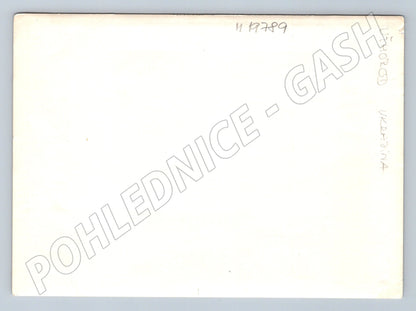 Pohlednice Užhorod Ukrajina historická městská ulice černobíl (M19789)