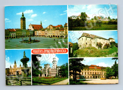 Pohlednice Památky Českobudějovicka Hrad zámek Hluboká Ohrada (M19793)