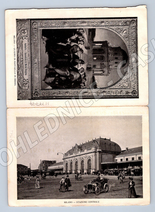 Pohlednice Milán Stazione Centrale Svatba Panny Marie histori (M19794)