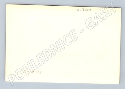 Pohlednice Dobová svatební novomanželé 40 50 léta (M19801)