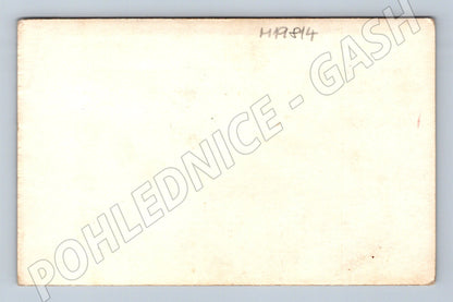 Pohlednice Historická černobílá svatební ženich v uniformě (M19814)